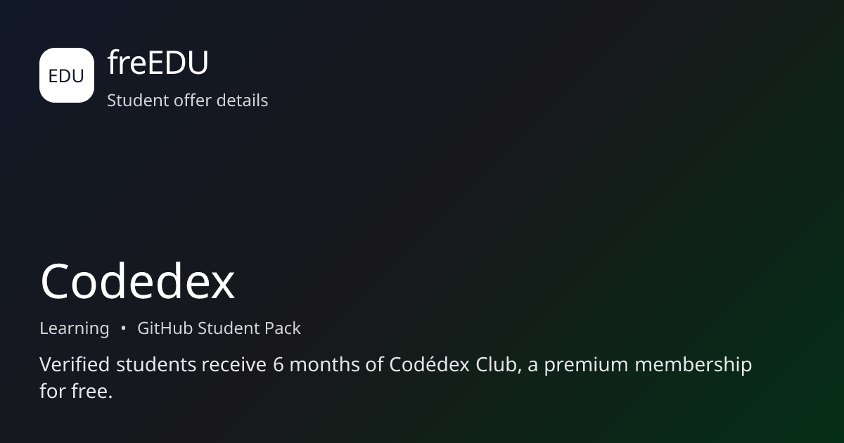 Codedex for students | freEDU